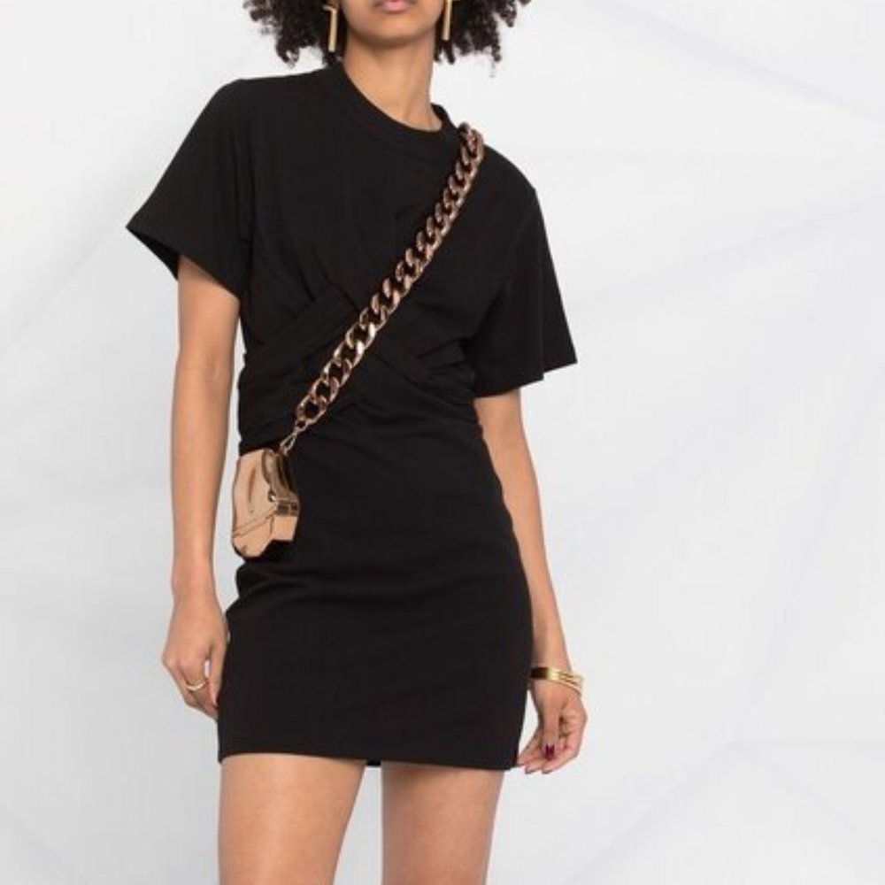 Alexander Wang Twisted Cotton T-Shirt Dress